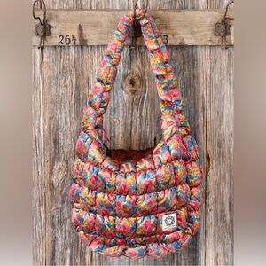 Colorful Quilted Women's Bag